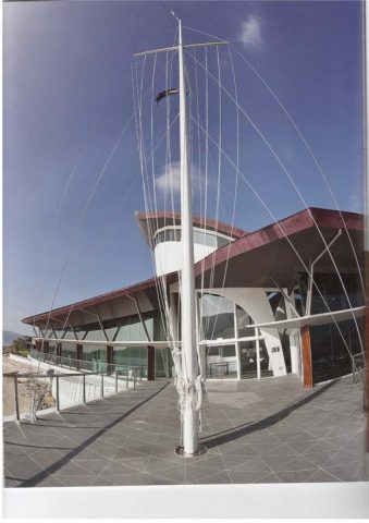 Hamilton Island Yacht Club Flagpole