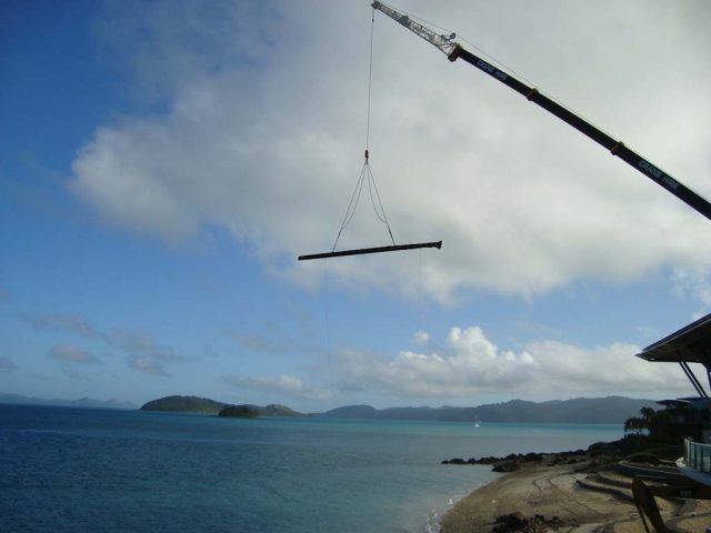 Hamilton Island Yacht Club Flagpole
