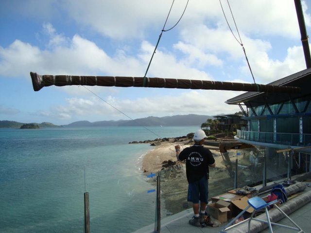 Hamilton Island Yacht Club Flagpole