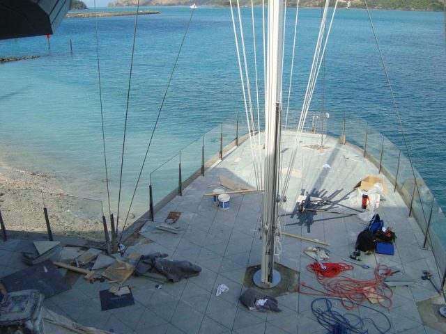 Hamilton Island Yacht Club Flagpole