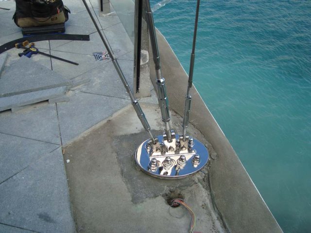 Hamilton Island Yacht Club Flagpole