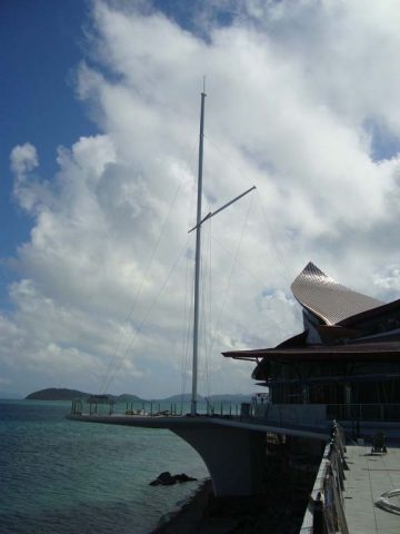Hamilton Island Yacht Club Flagpole