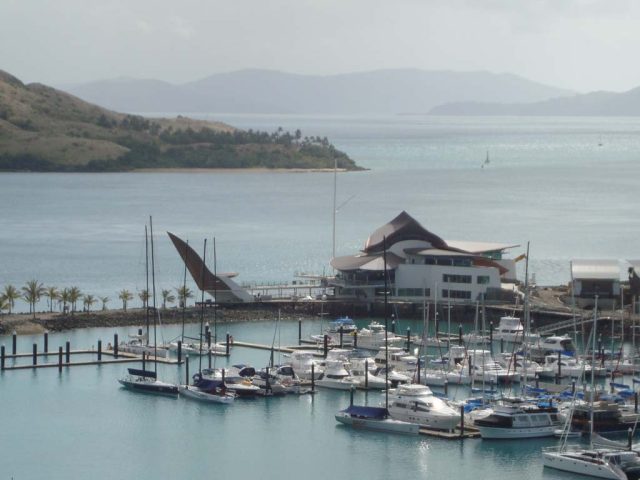 Hamilton Island Yacht Club Flagpole