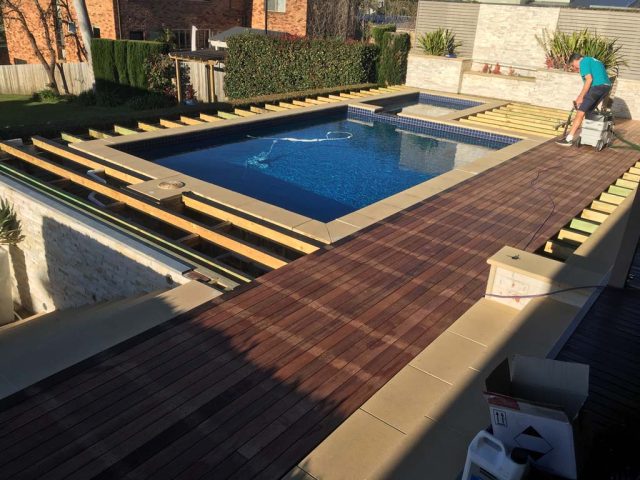 Mona Vale Pool Fence and Decking
