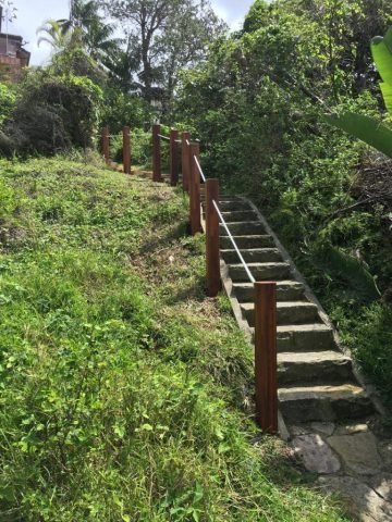 Whale Beach Rope Balustrade