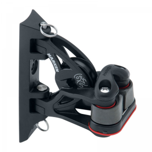 Harken 29-40mm Carbo Pivoting Block with Cleat