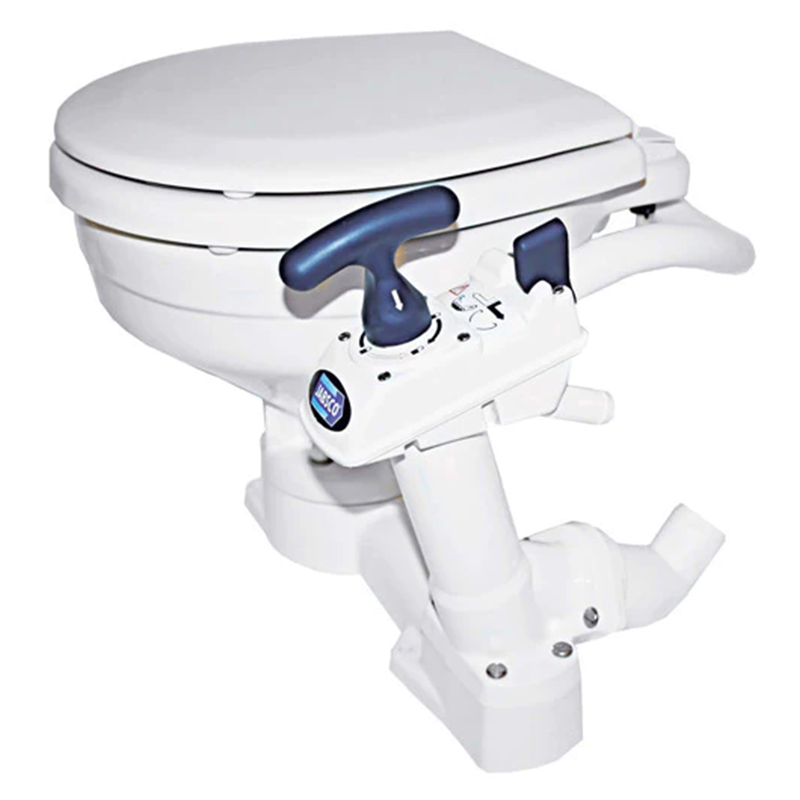 Jabsco Twist-N-Lock Manual Toilet - Large & Standard Bowl