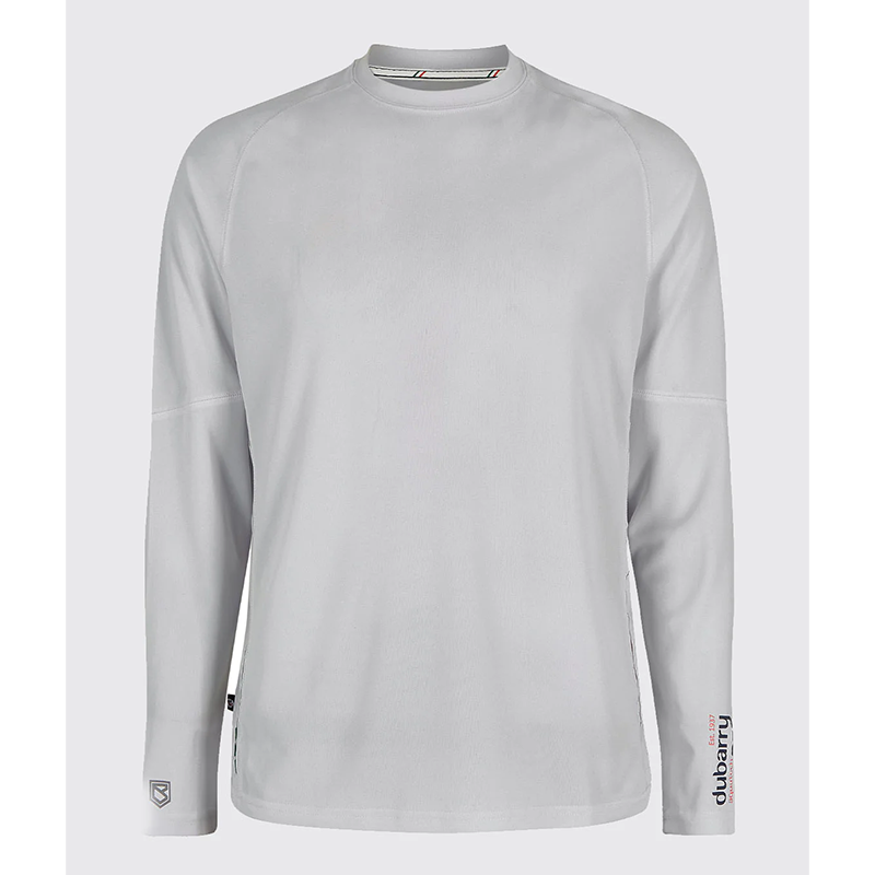 Dubarry Ancona Men's Long-Sleeved Tee - Platinum