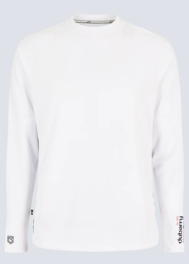 Dubarry Ancona Men's Long-Sleeved Tee - White - Image 5