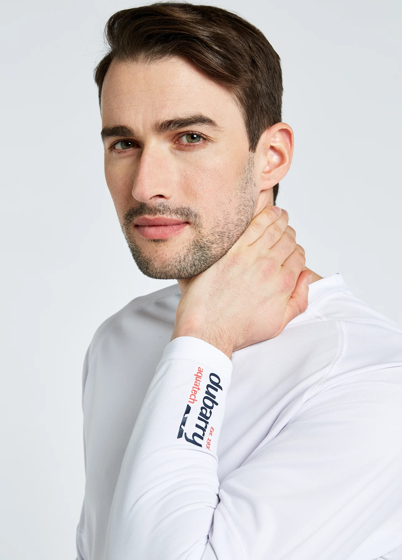 Dubarry Ancona Men's Long-Sleeved Tee - White - Image 4