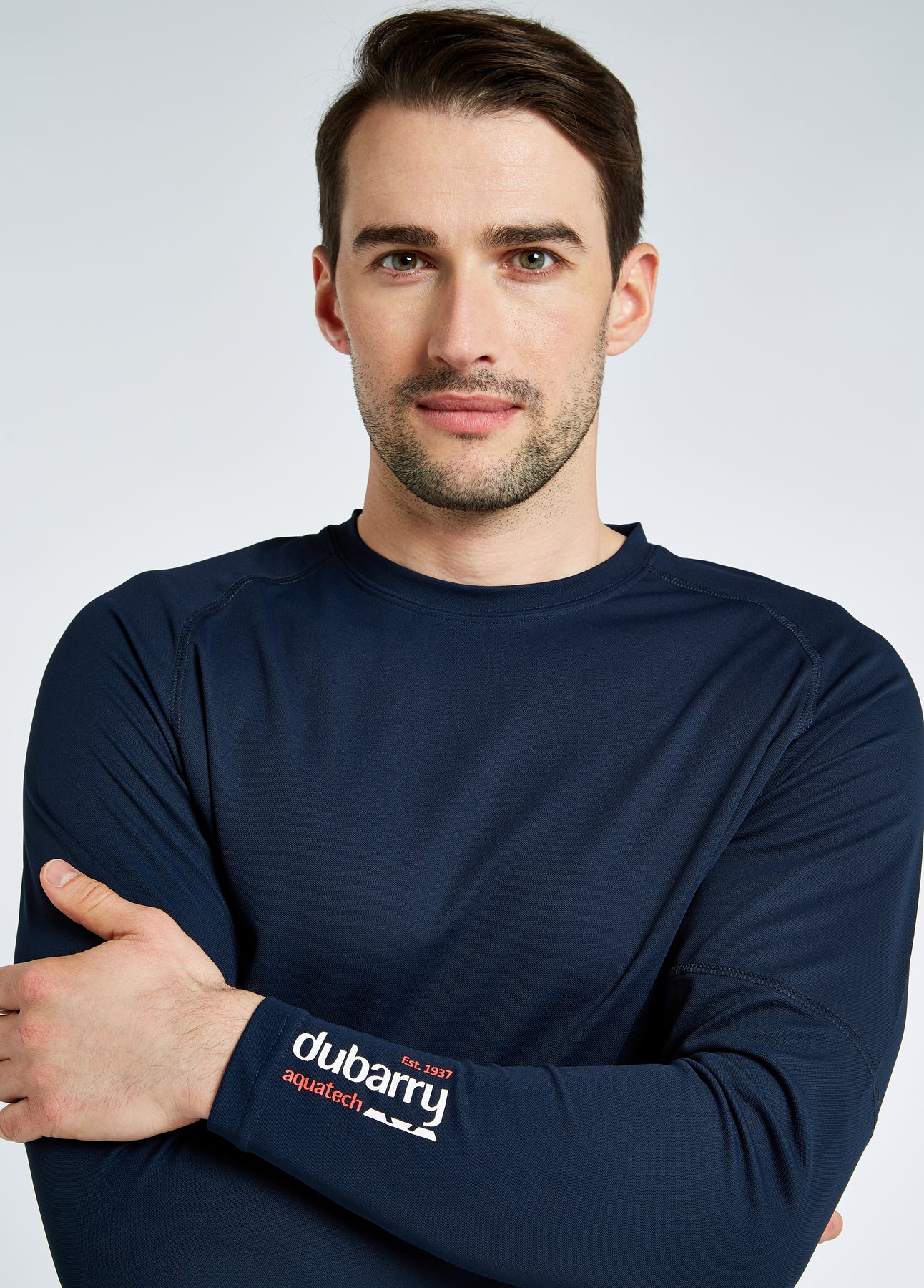 Dubarry Ancona Men's Long-Sleeved Tee - Navy - Image 2