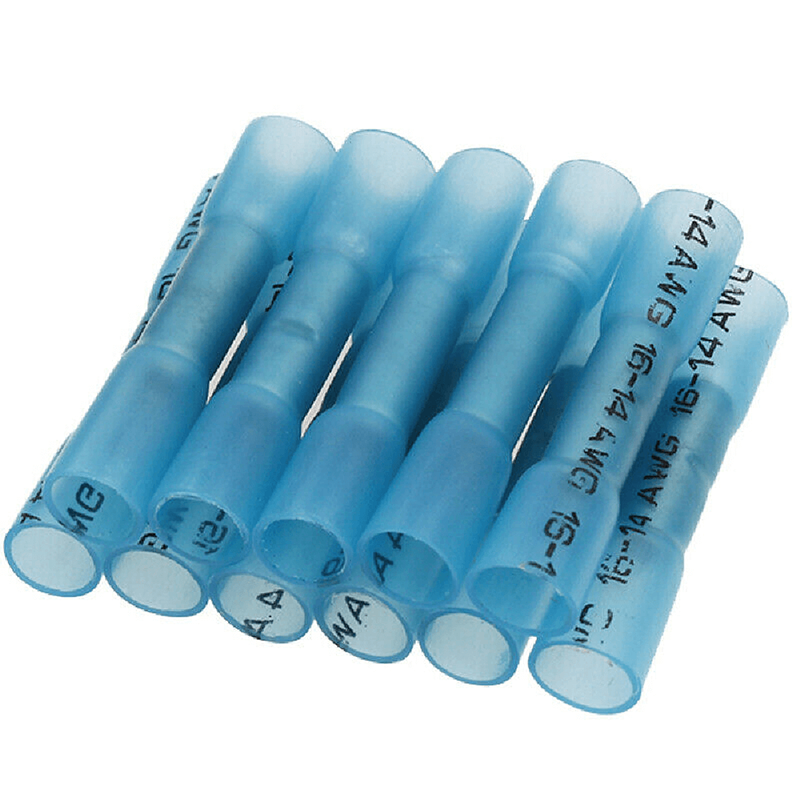10 x Blue Butt Splice Heat Shrink Connectors Riggtech