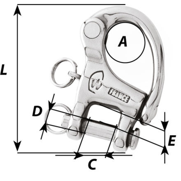 Wichard Hr Clevis Pin Snap Shackles Riggtech