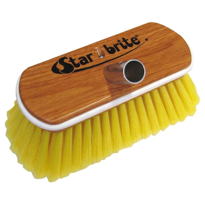 StarBrite Synthetic Wood Block Bumper Edge Brush - Soft Yellow