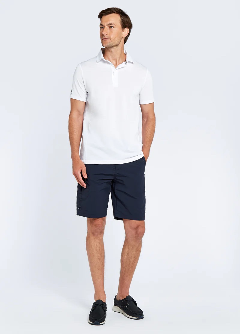 Dubarry Menton Men's Technical Polo - White - Image 2