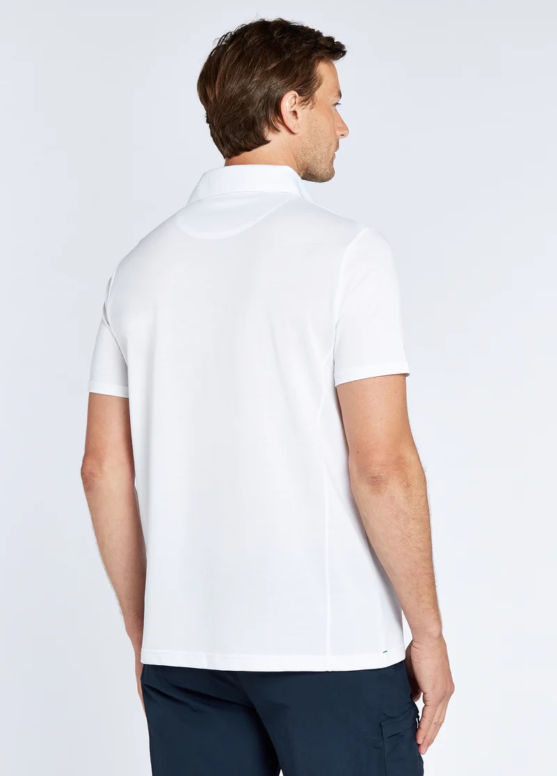 Dubarry Menton Men's Technical Polo - White - Image 6