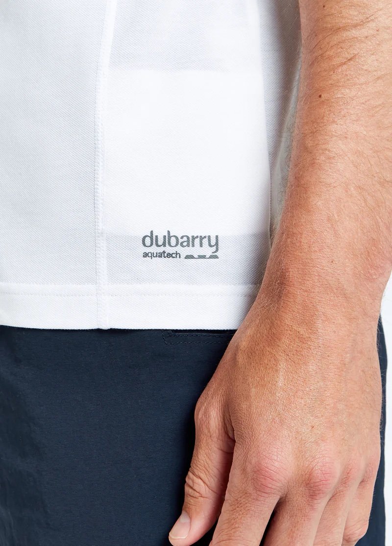 Dubarry Menton Men's Technical Polo - White - Image 5