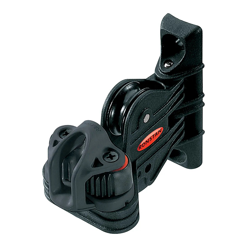 Ronstan 28mm Ball Bearing Sheaves Swivelling Cleat Unit - RF5