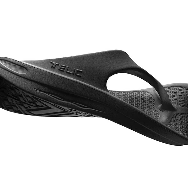 Telic Energy Arch Support Thongs - Midnight Black - Image 5