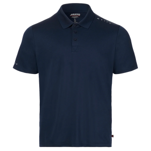 Musto Men's Navy Evo Crew Short Sleeve Polo