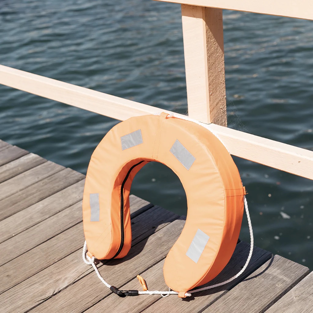 Burke Horseshoe Lifebuoy - Orange - Image 3