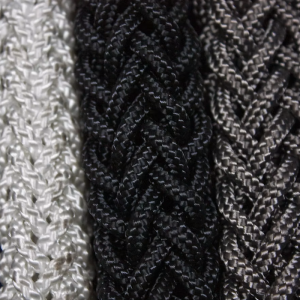 Black Hollowcore Mooring Line