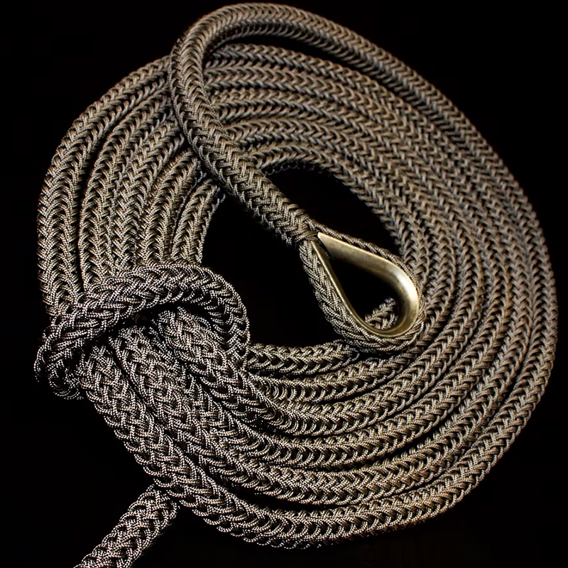 Black Hollowcore Mooring Line - Image 5